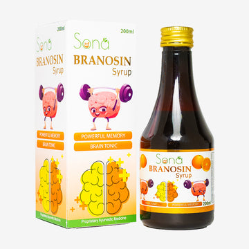Sona Branosin Syrup for Brain & Memory - 200 ml